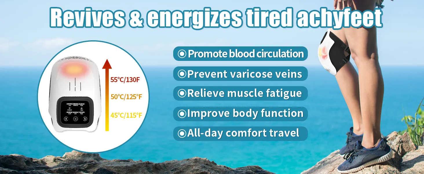 ThermaEase™ — Heated Knee Massager - Image-7