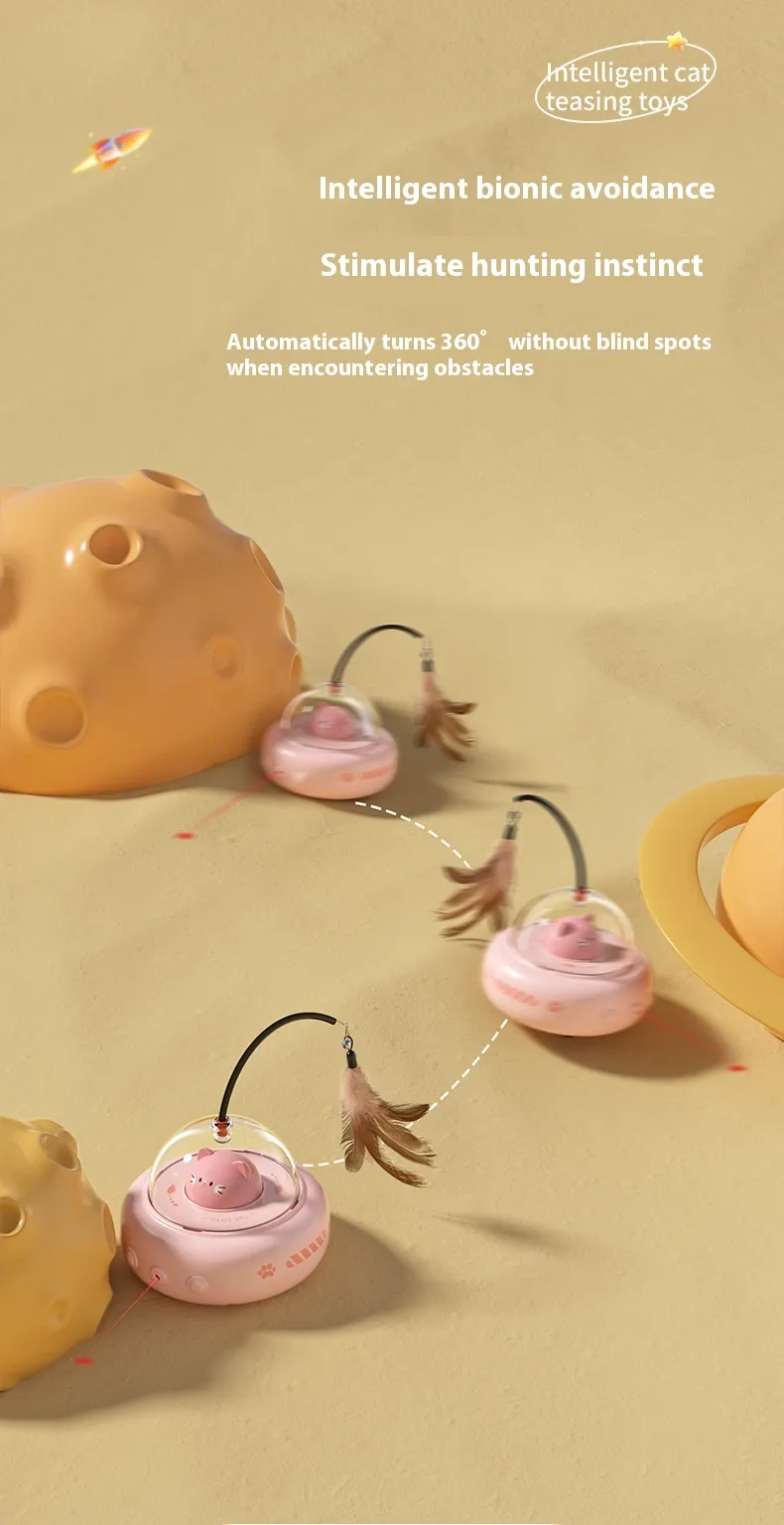 FelineFun™ — Spinning UFO Cat Play Toy - Image-7